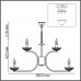Люстра LUMION LOLINA 8155/9