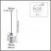 Подвес LUMION DENVER 8277/1A