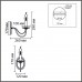 Бра LUMION INCANTO 8033/1W