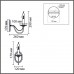 Бра LUMION INCANTO 8034/1W
