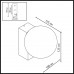 Настенный светильник ODEON LIGHT VIVA 7124/1W