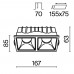Встраиваемый светильник Technical DL043-02-15W3K-D-SQ-W