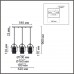 Подвес LUMION JANE 6592/3A