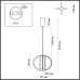 Подвесной ODEON LIGHT TOSCANA 5448/12L