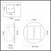 Подсветка для лестниц ODEON LIGHT ESCALA 7051/3WL
