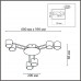 Люстра потолочная LUMION GARETA 8235/6C