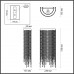 Бра ODEON LIGHT MODERN 5028/2WA