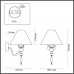 Бра ODEON LIGHT MODERN 4896/1W