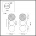 Бра ODEON LIGHT L-VISION 5008/4WL