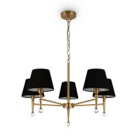 ПОДВЕСНАЯ ЛЮСТРА ROSEMARY FR5190PL-05BS