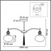 Люстра ODEON LIGHT EXCLUSIVE FIOLENT 5432/8