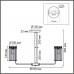 Люстра ODEON LIGHT EXCLUSIVE KOLOS 5459/28L