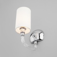 Настенный светильник с абажуром 60112/1 хром