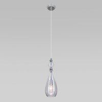 Подвесной светильник со стеклянным плафоном 50202/1 прозрачный