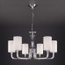 Классическая люстра с абажурами 60112/6 хром