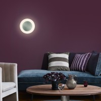 Настенный светодиодный светильник 40140/1 LED серебро