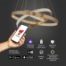 Светодиодная люстра с управлением по Wi-Fi 90276/3 медный