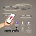 Светодиодная люстра с управлением по Wi-Fi 90275/5 хром