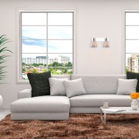 Настенный светильник с выключателем 20087/2 хром/серый