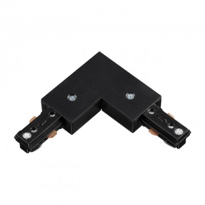 Соединитель для шинопровода L-образный для однофазного трехжильного шинопровода NOVOTECH 135009