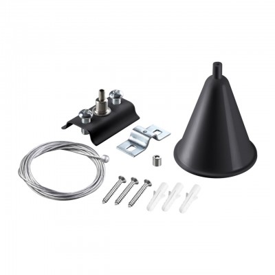 Подвесной комплект с 2-х метровым тросом для однофазного двухжильного шинопровода NOVOTECH 135152