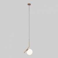 Подвесной светильник Eurosvet Frost Long 50160/1 латунь