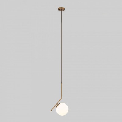 Подвесной светильник Eurosvet Frost Long 50160/1 латунь