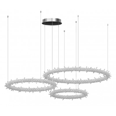 Люстра Лиам 07875-80+60+40P,02(4000K)