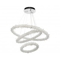 Люстра хрустальная  Лиам 07875-80+60+40,02(3000K)