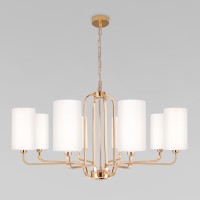 Классическая люстра с абажурами 60128/8 золото