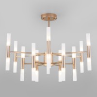 Потолочная люстра Умный дом 350 золото / белый