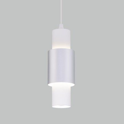 Подвесной светильник 50204/1 LED белый / серебро