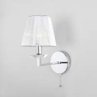 Бра с абажуром 60125/1 хром