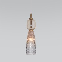 Подвесной светильник с плафоном 50211/1 янтарный