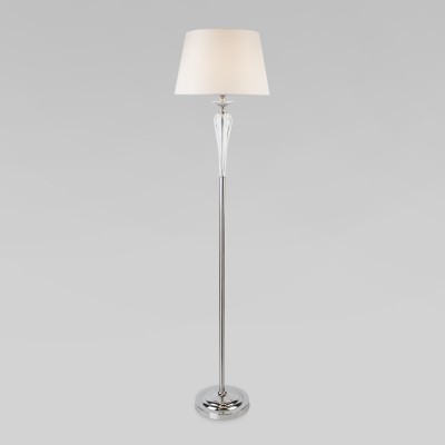 Торшер с абажуром 01105/1 белый