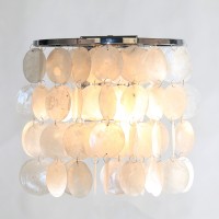 Бра с перламутром 60084/2 хром