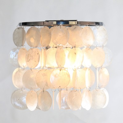 Бра с перламутром 60084/2 хром