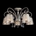 Потолочная люстра с абажурами 60065/5 серебро