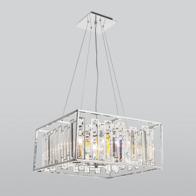 Подвесная люстра с хрусталем 312/6 Strotskis