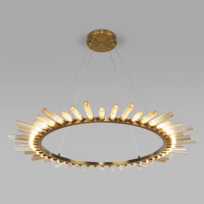 Подвесная люстра со стеклянными плафонами 559