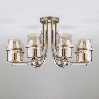 Потолочная люстра Eurosvet Coppa 60085/8 античная бронза