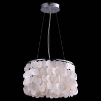 Люстра с перламутром 60005/3 хром / перламутр