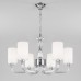 Классическая люстра с абажурами 60112/6 хром