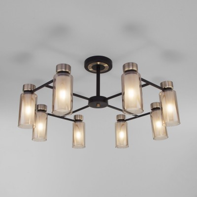 Потолочная люстра с плафонами йо