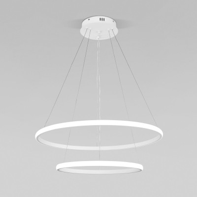 Подвесной светодиодный светильник с пультом управления 90264/2 белый