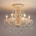 Люстра с хрусталем Eurosvet 12205/6 белый