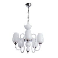 Подвесная люстра Arte Lamp Lavinia A1404LM-5WH