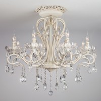 Люстра с хрусталем 12205/8 белый