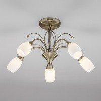 Люстра  Eurosvet Ginevra 30280/5 античная бронза