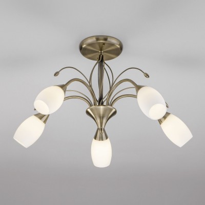 Люстра  Eurosvet Ginevra 30280/5 античная бронза